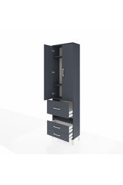 Arges Dolap 4 Raflı 3 Çekmeceli 2 Kapaklı 60x30x221 - S29M104V5A