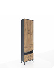 Arges Dolap 4 Raflı 3 Çekmeceli 2 Kapaklı 60x30x221 - S29M104V6A