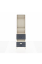 Arges Dolap 4 Raflı 3 Çekmeceli 60x30x221 - S29M105V2A