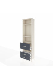 Arges Dolap 4 Raflı 3 Çekmeceli 60x30x221 - S29M105V2A