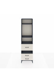 Arges Dolap 4 Raflı 3 Çekmeceli 60x30x221 - S29M105V4A