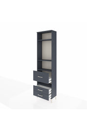 Arges Dolap 4 Raflı 3 Çekmeceli 60x30x221 - S29M105V5A