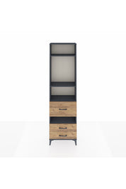 Arges Dolap 4 Raflı 3 Çekmeceli 60x30x221 - S29M105V6A