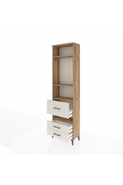 Arges Dolap 4 Raflı 3 Çekmeceli 60x30x221 - S29M105V7A