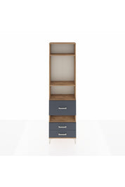 Arges Dolap 4 Raflı 3 Çekmeceli 60x30x221 - S29M105V8A
