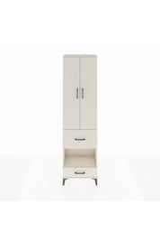 Arges Dolap 3 Raflı 2 Çekmeceli Tek Askılı 60x30x221 - S29M106V1A