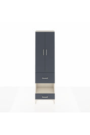 Arges Dolap 3 Raflı 2 Çekmeceli Tek Askılı 60x30x221 - S29M106V2A