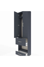 Arges Dolap 3 Raflı 2 Çekmeceli Tek Askılı 60x30x221 - S29M106V5A