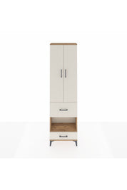 Arges Dolap 3 Raflı 2 Çekmeceli Tek Askılı 60x30x221 - S29M106V7A