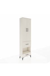 Arges Dolap 4 Raflı 2 Çekmeceli 2 Kapaklı 60x30x221 - S29M107V1A