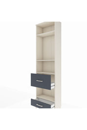Arges Dolap 4 Raflı 2 Çekmeceli 60x30x221 - S29M108V2A