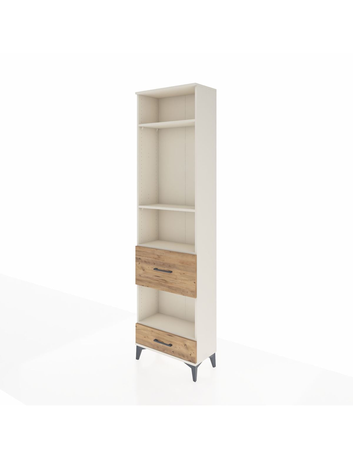 Arges Dolap 4 Raflı 2 Çekmeceli 60x30x221 - S29M108V3A