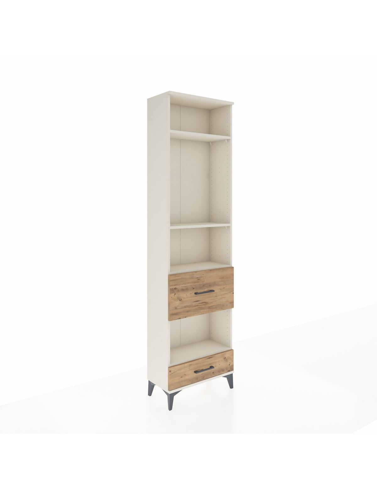 Arges Dolap 4 Raflı 2 Çekmeceli 60x30x221 - S29M108V3A