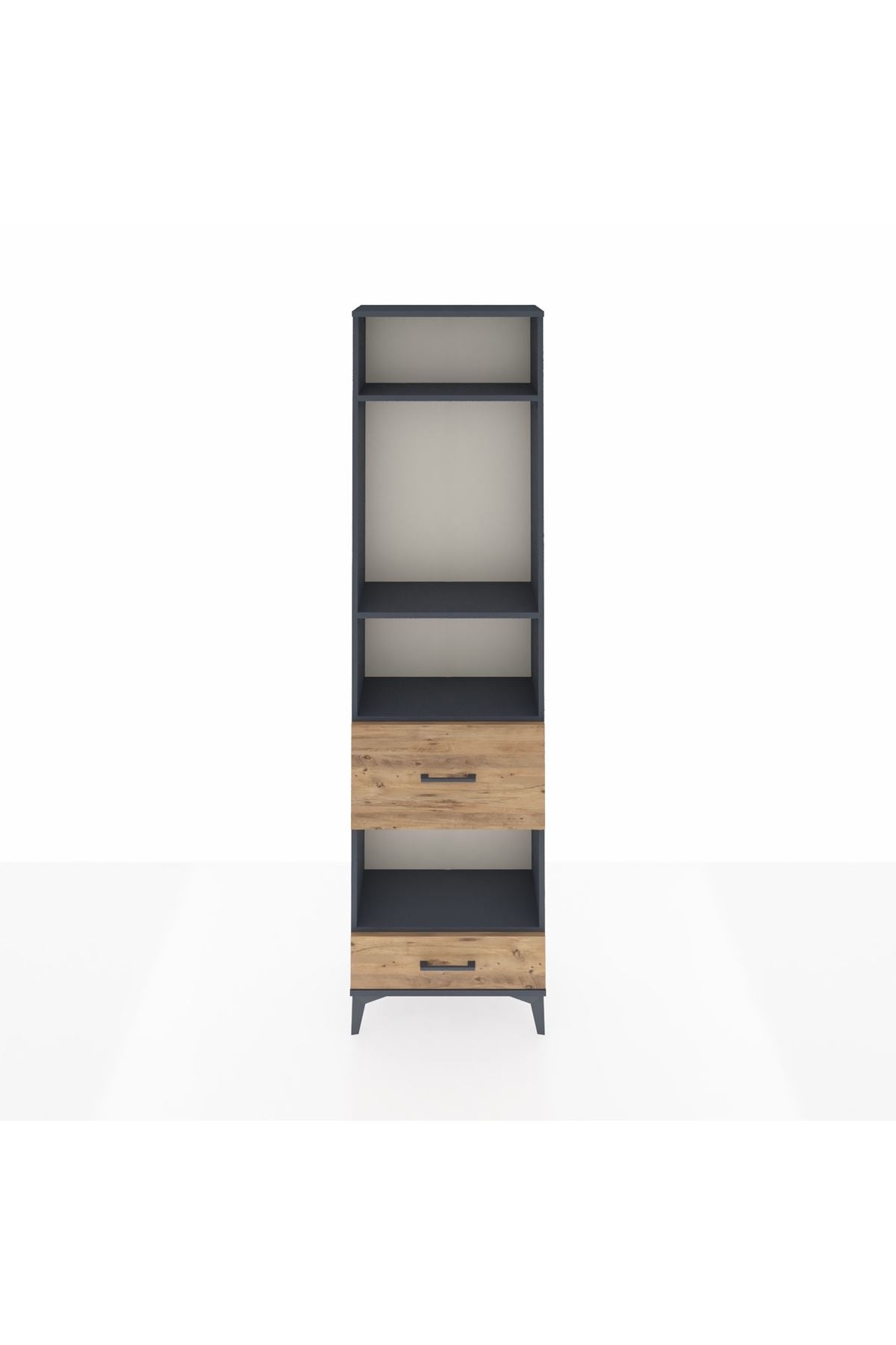 Arges Dolap 4 Raflı 2 Çekmeceli 60x30x221 - S29M108V6A