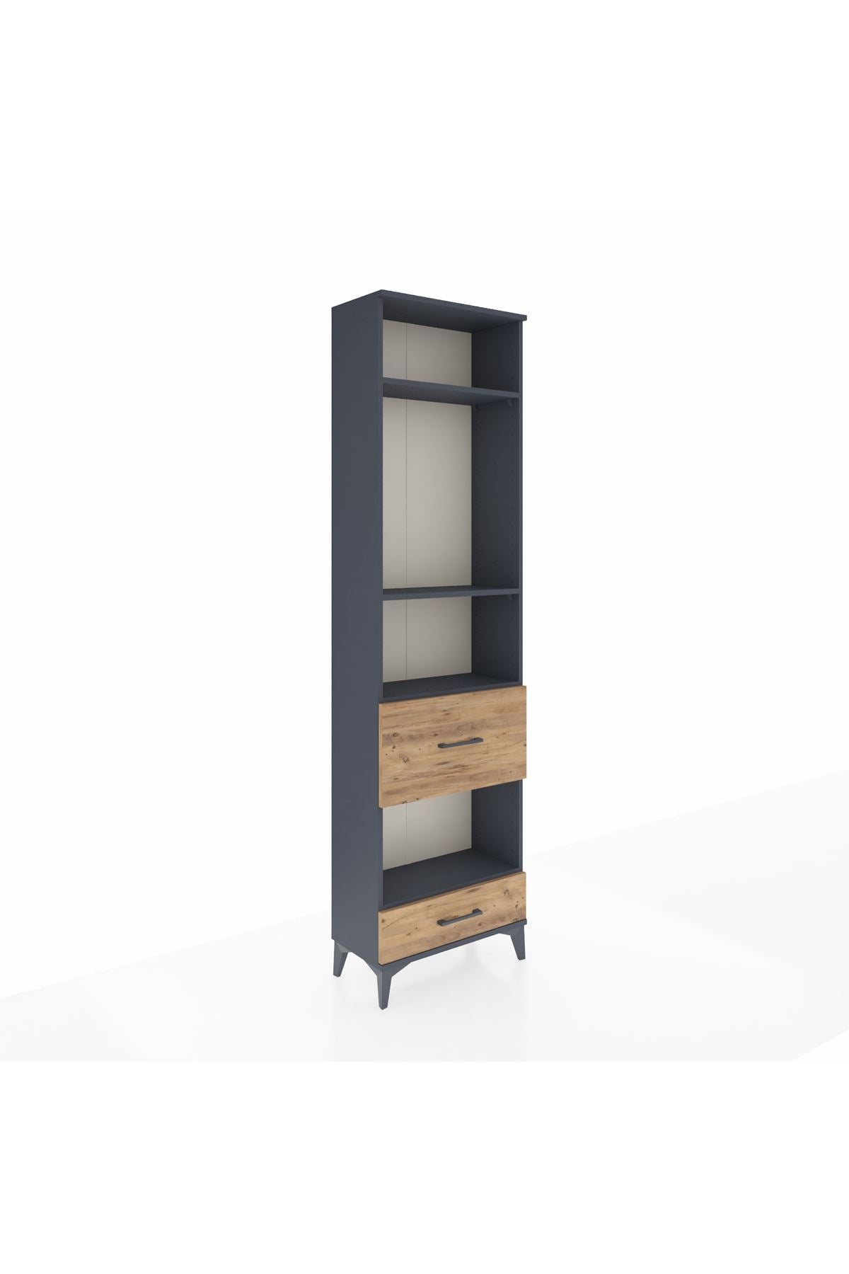 Arges Dolap 4 Raflı 2 Çekmeceli 60x30x221 - S29M108V6A