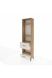 Arges Dolap 4 Raflı 2 Çekmeceli 60x30x221 - S29M108V7A
