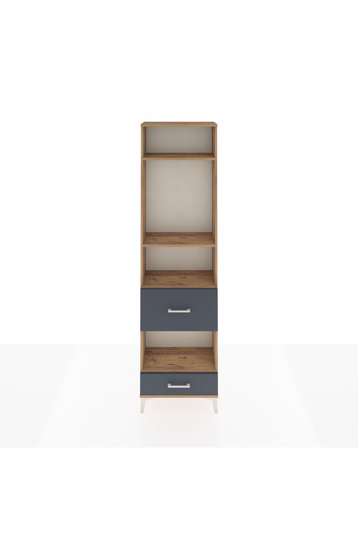 Arges Dolap 4 Raflı 2 Çekmeceli 60x30x221 - S29M108V8A