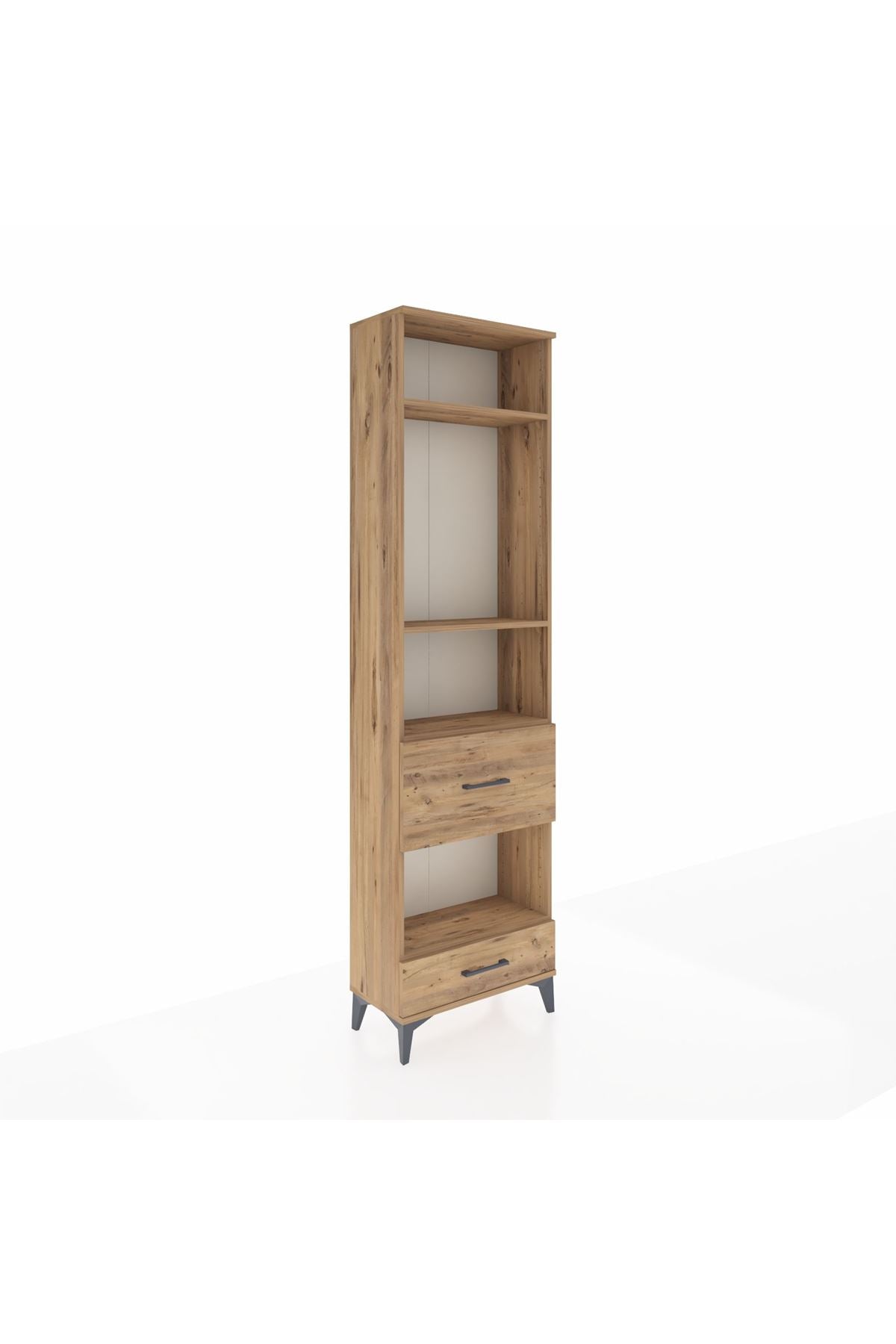 Arges Dolap 4 Raflı 2 Çekmeceli 60x30x221 - S29M108V9A