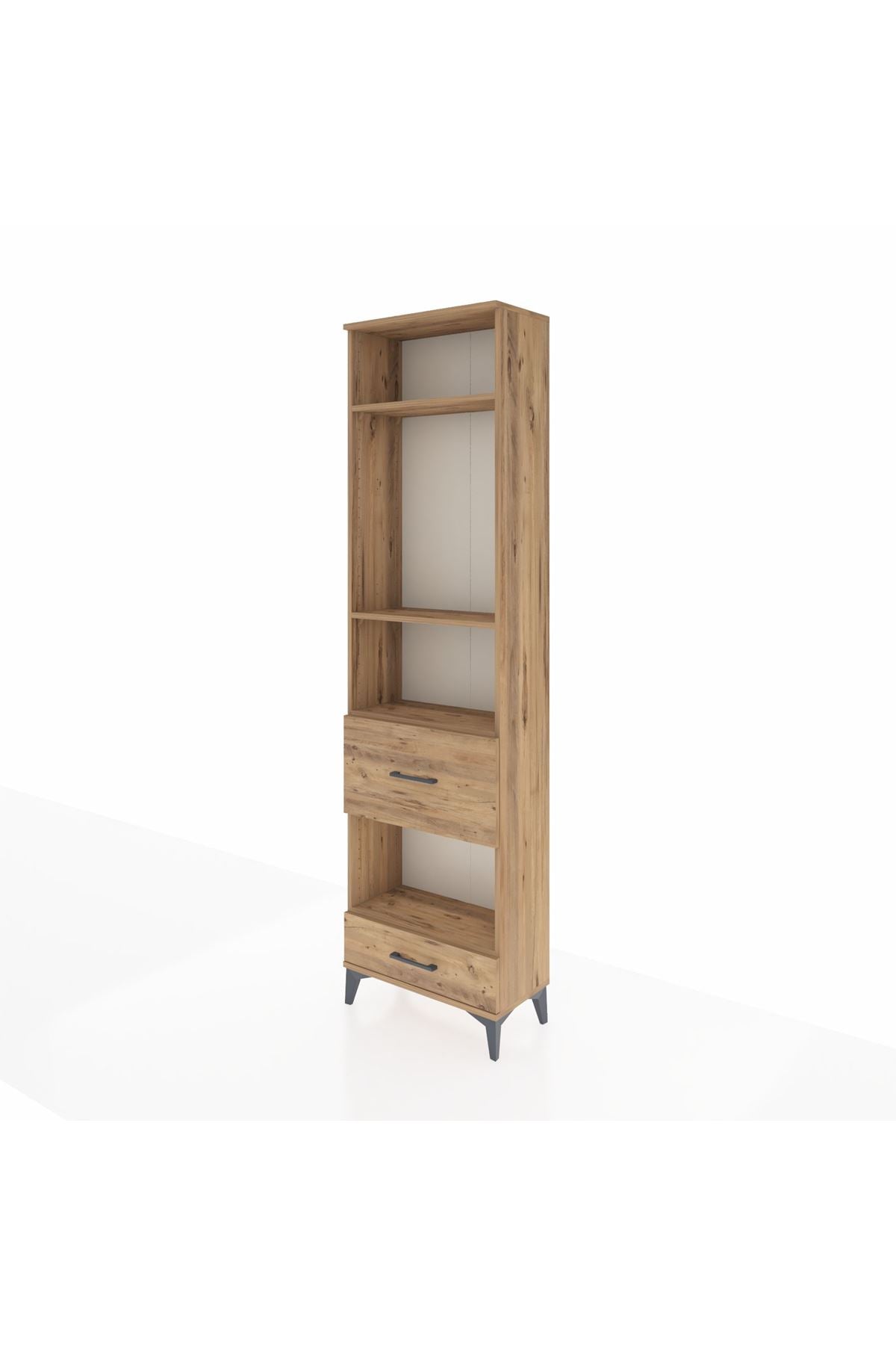 Arges Dolap 4 Raflı 2 Çekmeceli 60x30x221 - S29M108V9A