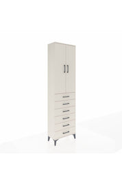 Arges Dolap 2 Raflı 6 Çekmeceli Tek Askılı 60x30x221 - S29M109V1A