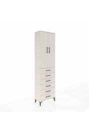 Arges Dolap 3 Raflı 6 Çekmeceli 2 Kapaklı 60x30x221 - S29M110V1A