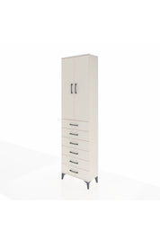 Arges Dolap 3 Raflı 6 Çekmeceli 2 Kapaklı 60x30x221 - S29M110V1A