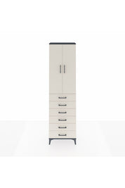 Arges Dolap 3 Raflı 6 Çekmeceli 2 Kapaklı 60x30x221 - S29M110V4A