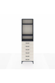 Arges Dolap 3 Raflı 6 Çekmeceli 60x30x221 - S29M111V4A