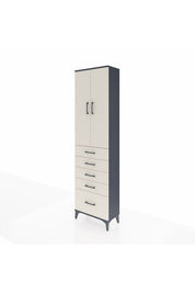 Arges Dolap 2 Raflı 5 Çekmeceli Tek Askılı 60x30x221 - S29M112V4A