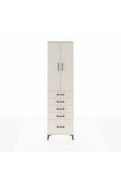 Arges Dolap 3 Raflı 5 Çekmeceli 2 Kapaklı 60x30x221 - S29M113V1A