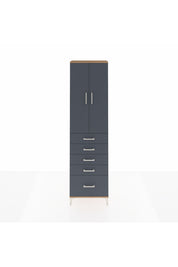 Arges Dolap 3 Raflı 5 Çekmeceli 2 Kapaklı 60x30x221 - S29M113V8A