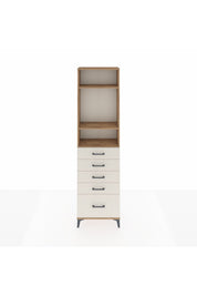 Arges Dolap 3 Raflı 5 Çekmeceli 60x30x221 - S29M114V7A