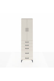 Arges Dolap 2 Raflı 5 Çekmeceli Tek Askılı 60x30x221 - S29M115V1A
