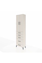Arges Dolap 2 Raflı 5 Çekmeceli Tek Askılı 60x30x221 - S29M115V1A