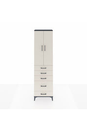 Arges Dolap 2 Raflı 5 Çekmeceli Tek Askılı 60x30x221 - S29M115V4A