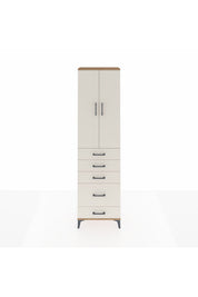 Arges Dolap 2 Raflı 5 Çekmeceli Tek Askılı 60x30x221 - S29M115V7A