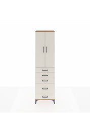 Arges Dolap 3 Raflı 5 Çekmeceli 2 Kapaklı 60x30x221 - S29M116V7A