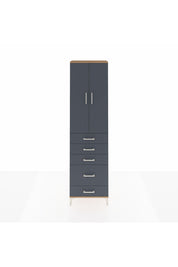 Arges Dolap 3 Raflı 5 Çekmeceli 2 Kapaklı 60x30x221 - S29M116V8A