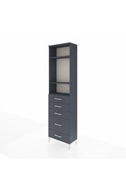 Arges Dolap 3 Raflı 5 Çekmeceli 60x30x221 - S29M117V5A