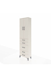 Arges Dolap 2 Raflı 5 Çekmeceli Tek Askılı 60x30x221 - S29M118V1A