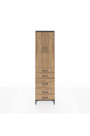 Arges Dolap 3 Raflı 5 Çekmeceli 2 Kapaklı 60x30x221 - S29M119V6A