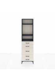 Arges Dolap 3 Raflı 5 Çekmeceli 60x30x221 - S29M120V4A