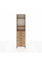 Arges Dolap 3 Raflı 5 Çekmeceli 60x30x221 - S29M120V9A