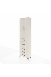 Arges Dolap 2 Raflı 5 Çekmeceli 2 Kapaklı 60x30x221 - S29M121V1A