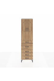 Arges Dolap 2 Raflı 5 Çekmeceli 2 Kapaklı 60x30x221 - S29M121V3A