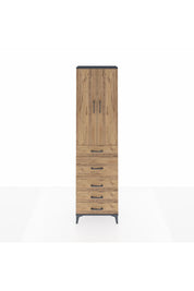 Arges Dolap 2 Raflı 5 Çekmeceli 2 Kapaklı 60x30x221 - S29M121V6A