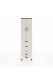Arges Dolap 2 Raflı 5 Çekmeceli 2 Kapaklı 60x30x221 - S29M121V7A