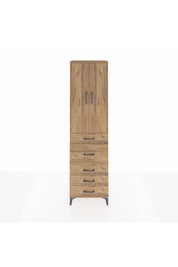 Arges Dolap 2 Raflı 5 Çekmeceli 2 Kapaklı 60x30x221 - S29M121V9A