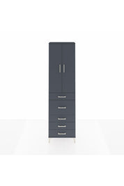 Arges Dolap 3 Raflı 5 Çekmeceli 2 Kapaklı 60x30x221 - S29M122V5A