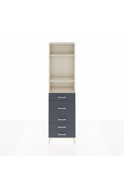 Arges Dolap 3 Raflı 5 Çekmeceli 60x30x221 - S29M123V2A